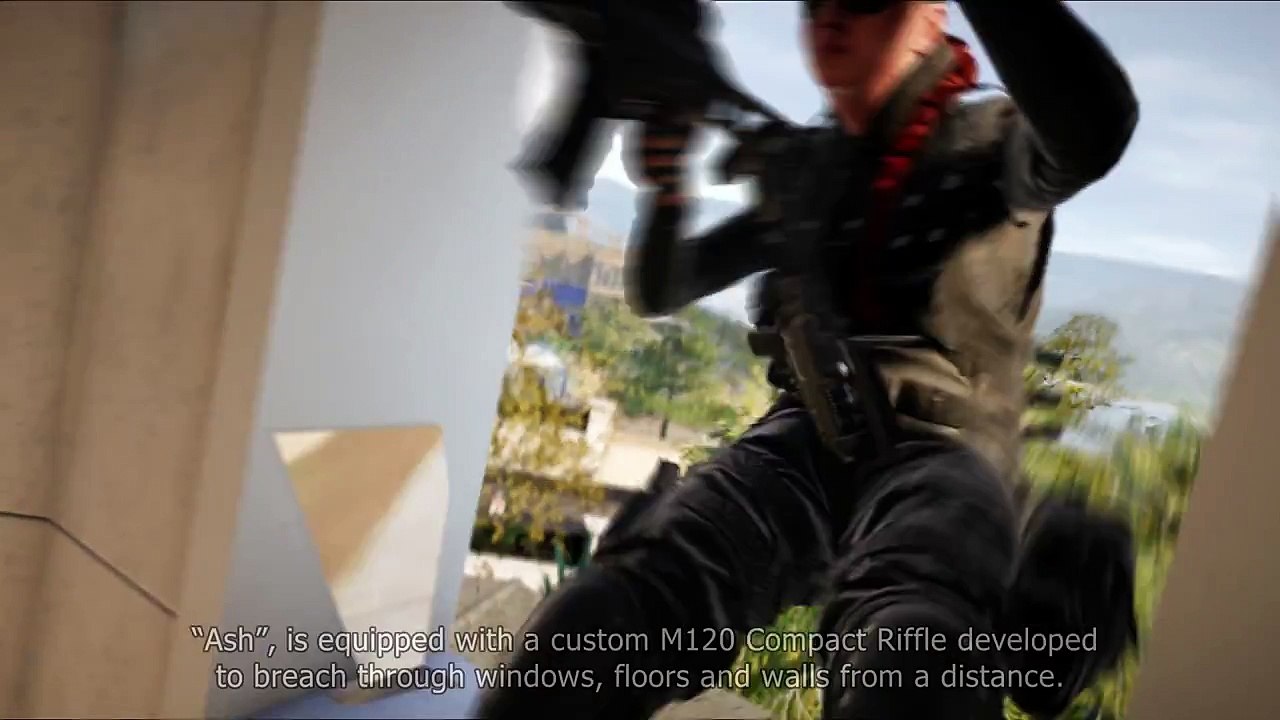 Tom Clancy's Rainbow Six : Siege (PS4) - Trailer de présentation du Swat du FBI