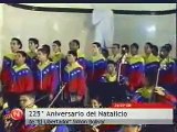 225 Aniversario del Natalicio del Libertador Simon Bolivar