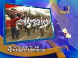 Lima: Realizan desfile escolar en Villa María del Triunfo por Fiestas Patrias