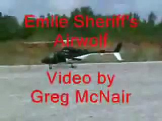 RC Airwolf replica