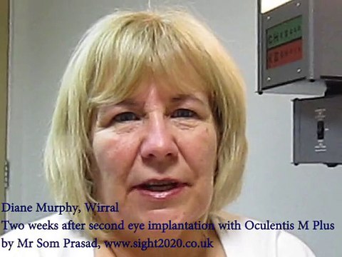 Diane Murphy’s testimonial on Ophthalmologist & Retinal Specialist Dr Somdutt Prasad