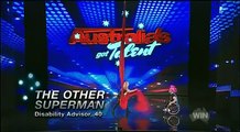 High Flying Wheelchair Superman - Australia's Got Talent 2013 - Audition [FULL]