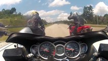 Suzuki Hayabusa vs Ducati 1198 Panigale - Top Speed