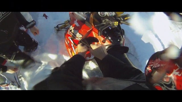 Go pro hd snowmobile test Lynx rave rc 440, ski-doo rev renegade 800