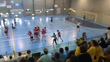 -18F DEMI-FINALE CF 2015 nantes-aulnayblancmesnil 36-34 (résumé/TirsAuxButs)