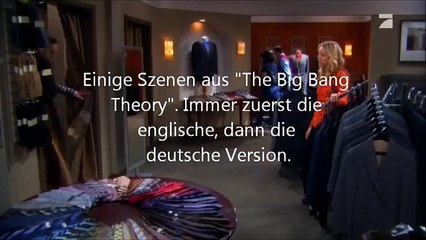 The Big Bang Theory, deutsch vs. englisch