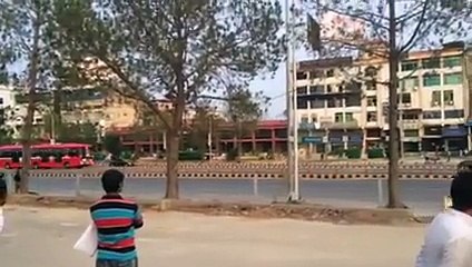 Exclusive Footage of PM Nawaz Sharif and CM Shehbaz Sharif Metro Bus Protocol at the time of its Launch