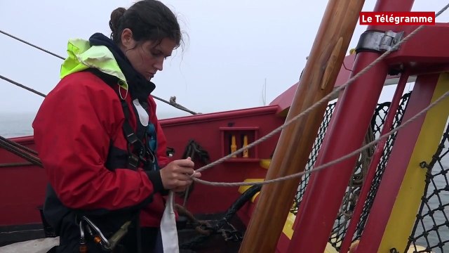Hermione. Arrivée à Yorktown, vue depuis le bord