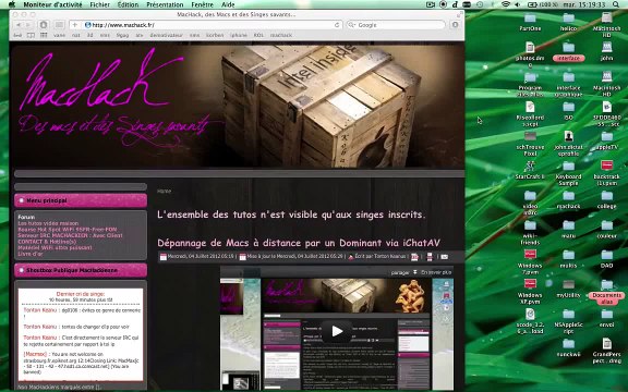 Premiers pas sous mac : comprendre son ordinateur ( RAM, CPU, disque dur)