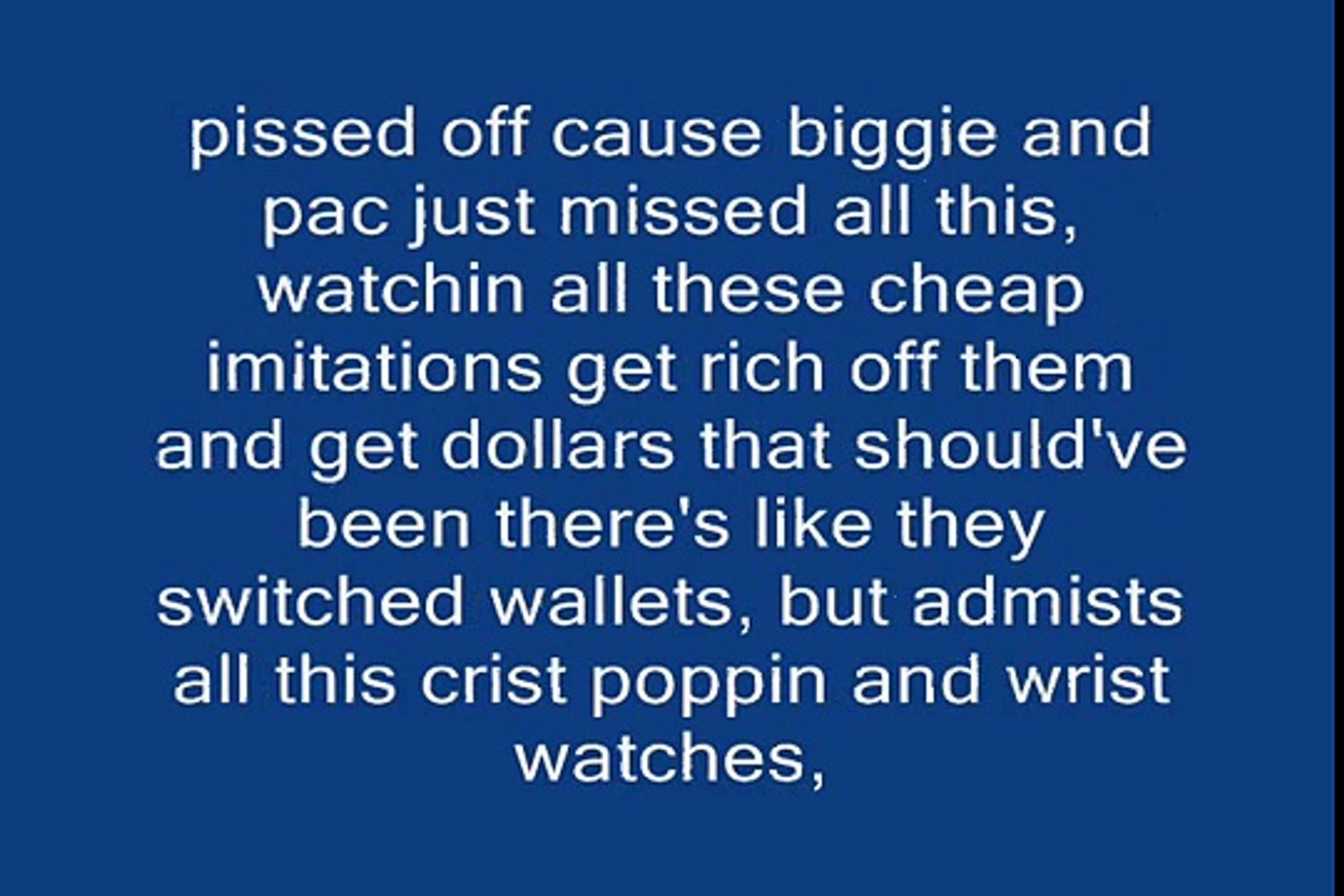 Eminem - Marshall Mathers + LYRICS