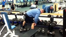 High Repetition Dumbbell Bench Press - Chest Building Exercise