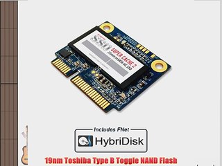 MyDigitalSSD 64GB Super Cache 2 25mm SATA III (6G) mSATA Mini (Half Size) SSD with FNet HybriDisk