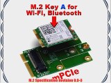 Bplus: M2MP1 M.2 (NGFF) to mPCIe (PCIe USB) Adapter (Socket 1  Key A)