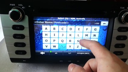 Suzuki swift aftermarket head unit navigation DVD player