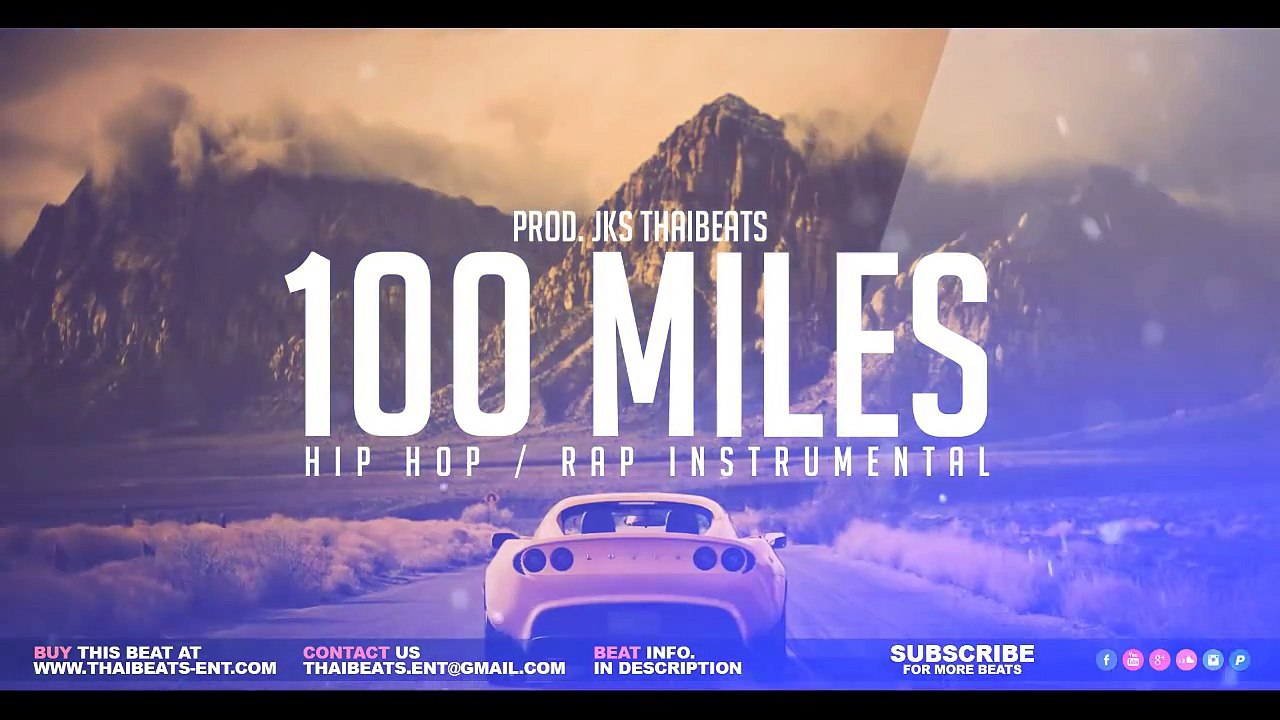 100 Miles - Hip Hop Sample Beat Instrumental 2015 (Prod. FreshyBoyz)