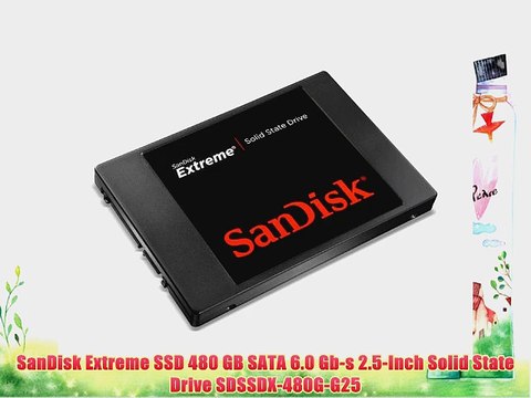SanDisk Extreme SSD 480 GB SATA 6.0 Gb-s 2.5-Inch Solid State Drive SDSSDX-480G-G25