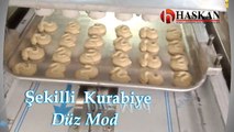 Haskan Kuru pasta Makinesi - S şekli kurabiye Dökerken