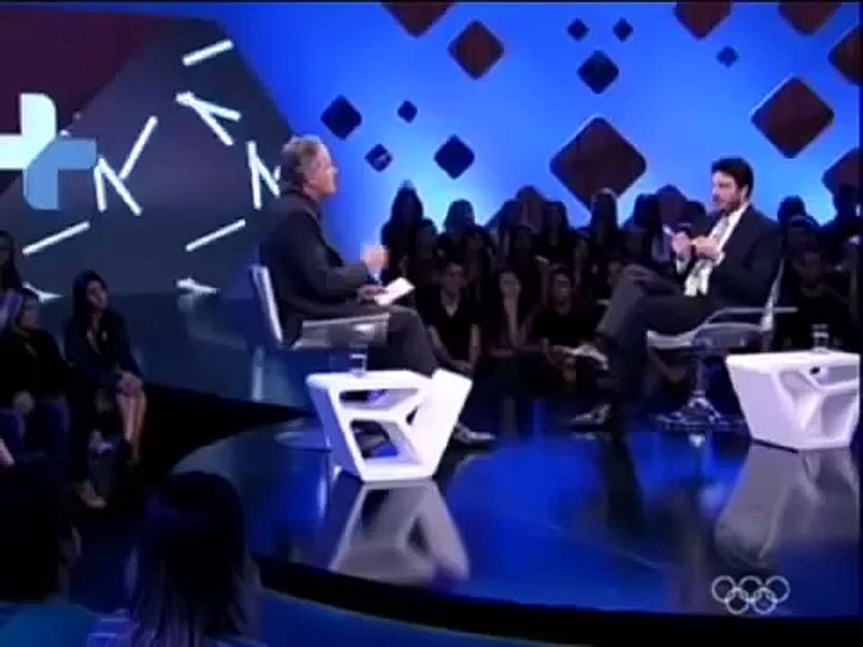 Roberto Justus X Danilo Gentili, DISCUTEM EM ENTREVISTA.
