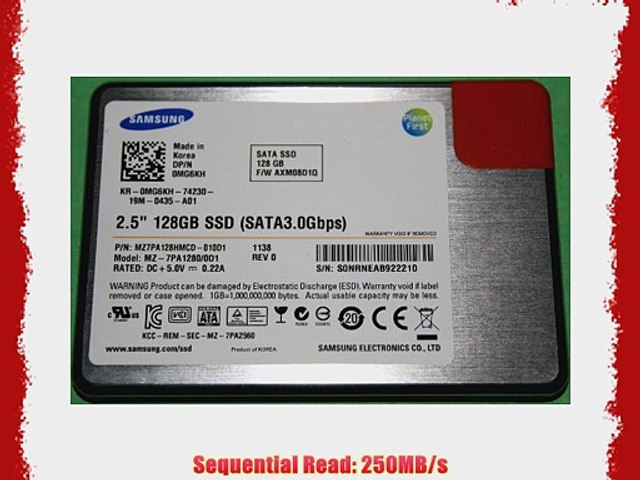 Samsung PM810 Series 128 GB SSD SATA2 2.5 Solid State Drive - video  Dailymotion
