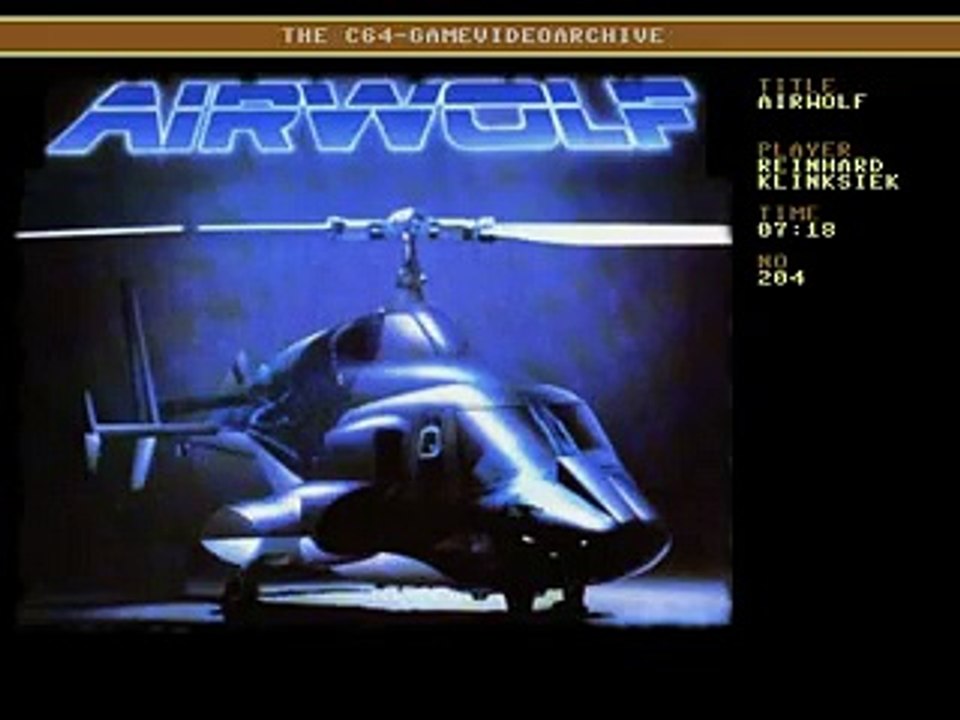 Airwolf [C64]