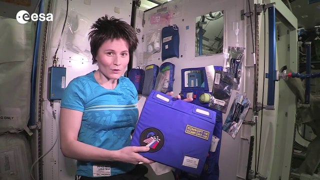 International Space Station Bathroom Tour with Samantha Cristoforetti