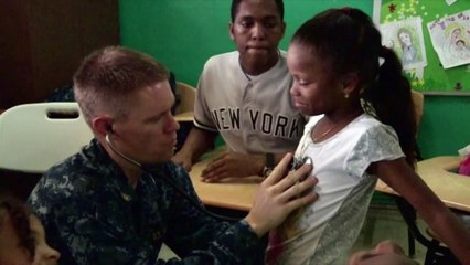 Barco hospital de EE.UU. hace 'gira médica' por Latinoamérica