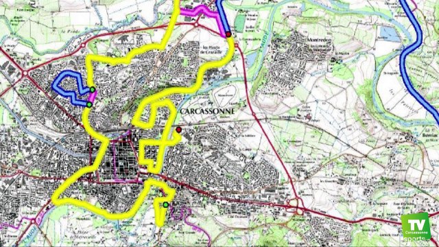 Un marathon et des courses ce week-end à Carcassonne :