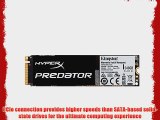 Kingston HyperX Predator 240GB PCIe Gen2 x4 (M.2) Solid State Drive (SHPM2280P2/240G)