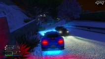 GTA 5 Christmas DLC - IT'S SNOWING! GTA 5 Online Snow   NEW Snowballs!