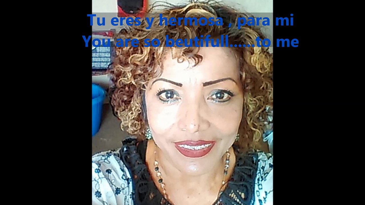 Tu eres muy hermosa para mi, Rosario García Vargas