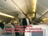 Peshawar Airport Pakistan to Dubai UAE by Emirates B 777
