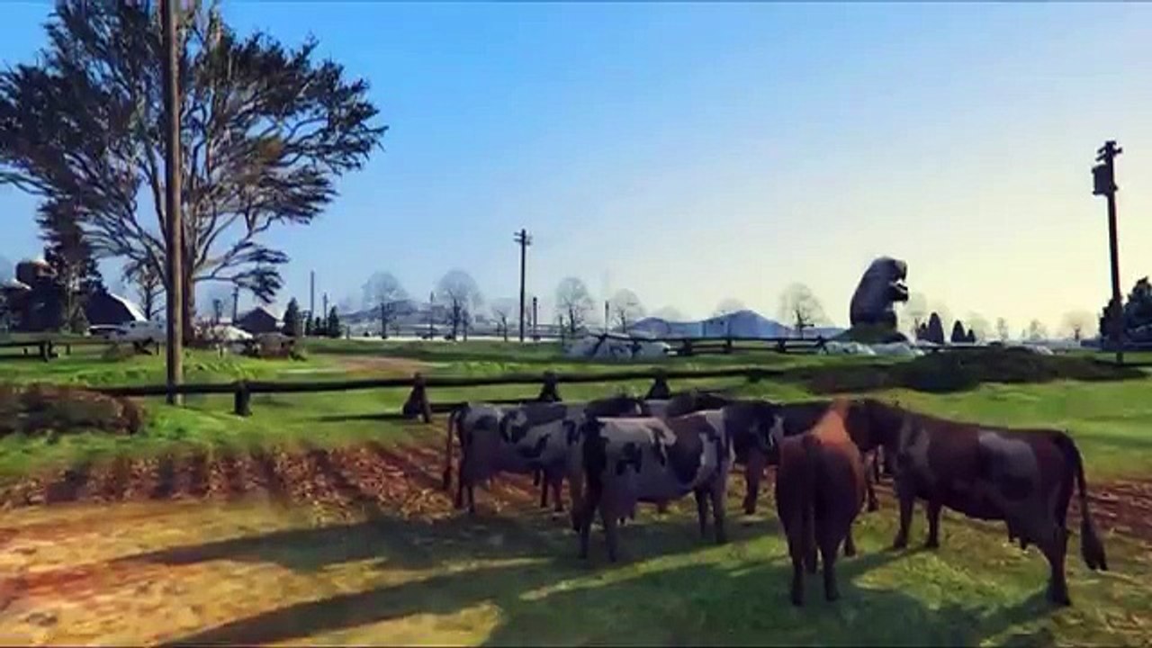 GTA 5 NORTH YANKTON WITHOUT SNOW GAMEPLAY!! - GTA Map Expansion DLC Idea (GTA V)