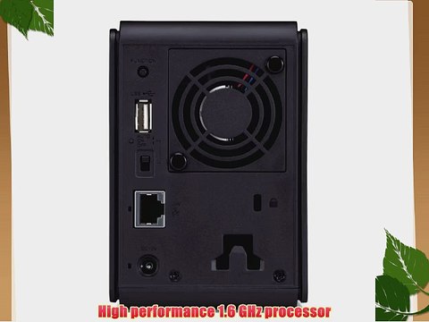 BUFFALO LinkStation Pro Duo 2-Bay 2 TB (2 x 1 TB) RAID High Performance Network Attached Storage