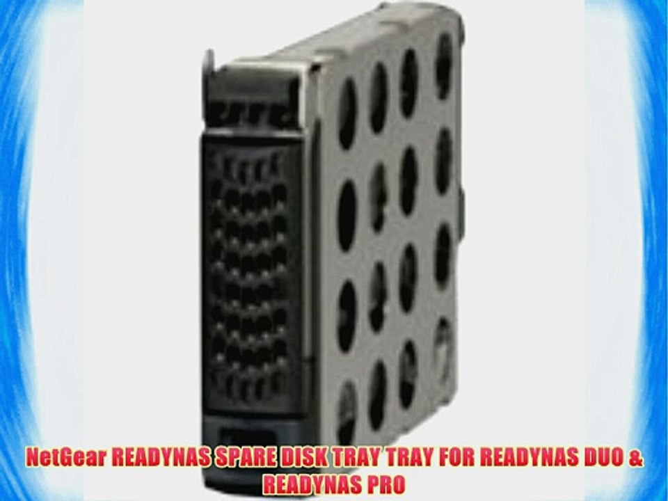 NetGear READYNAS SPARE DISK TRAY TRAY FOR READYNAS DUO