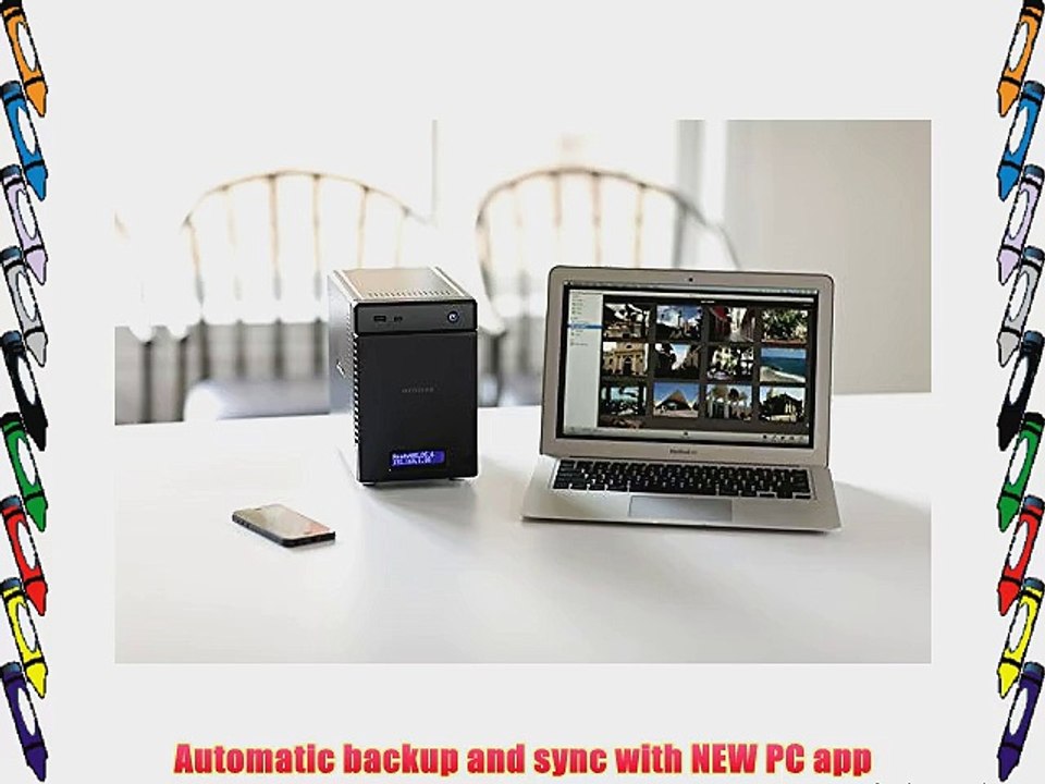 NETGEAR ReadyNAS 104 4-Bay Diskless Network Attached Storage (RN10400-100NAS)