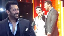 Salman Khan Makes FUN Of Varun Dhawan & Karan Johar @ Awards Show