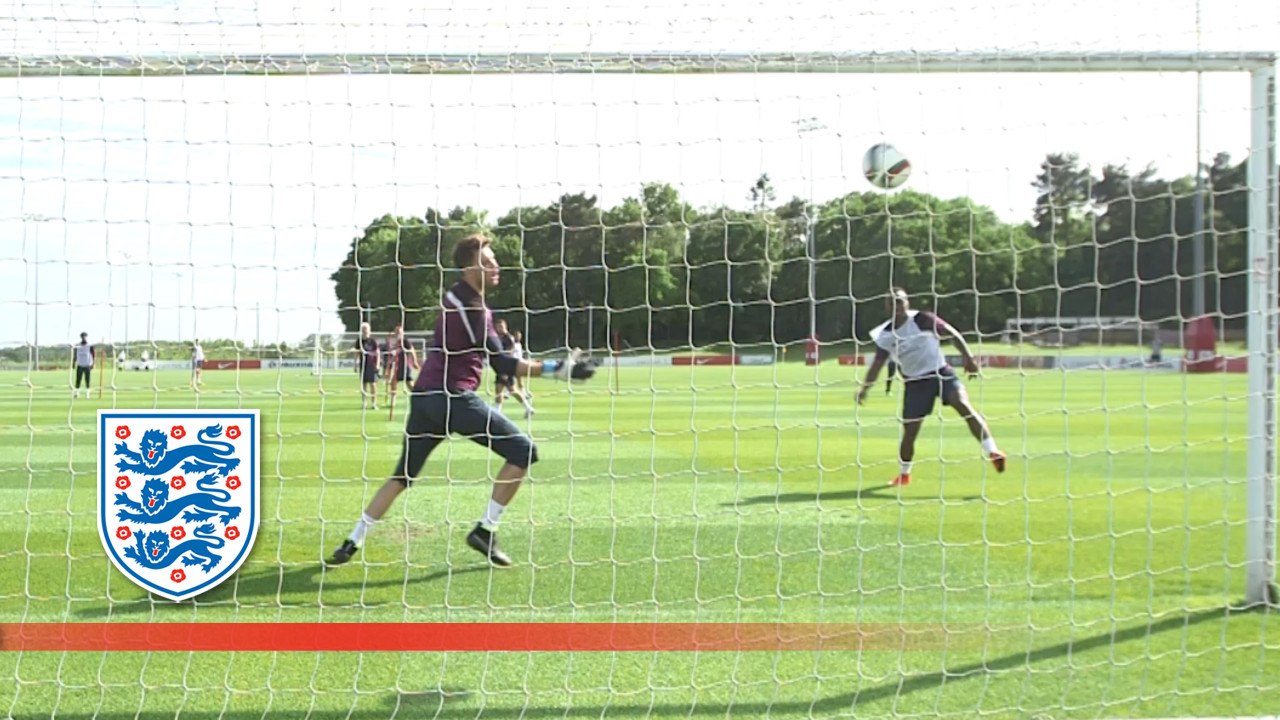 Ings, Ward-Prowse and England U21s close range finishing | Inside Training