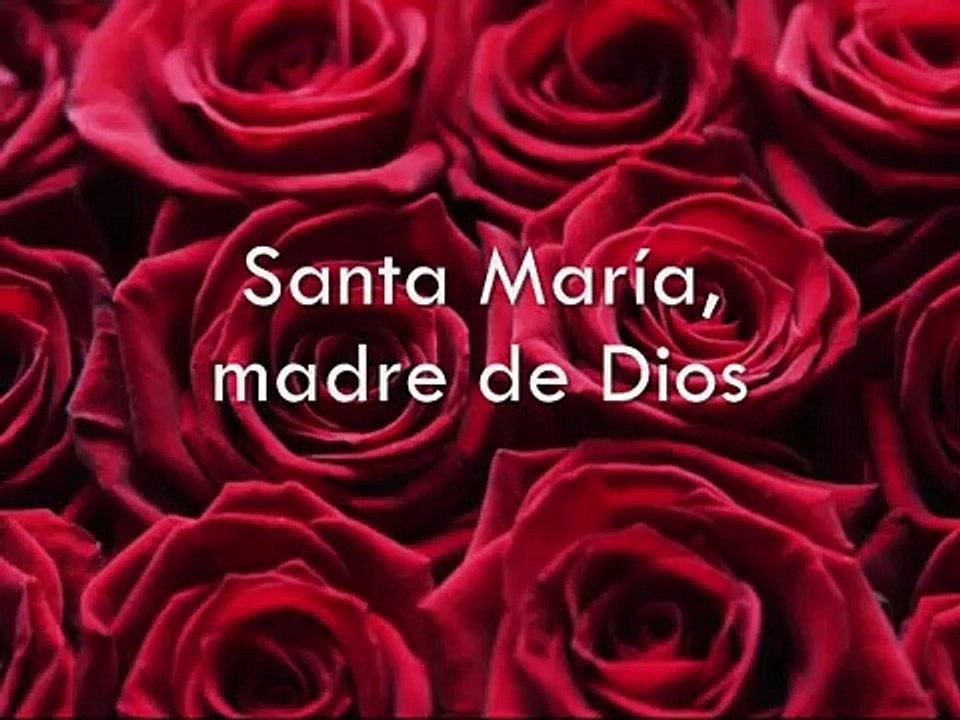 Ave María : Dios te salve María