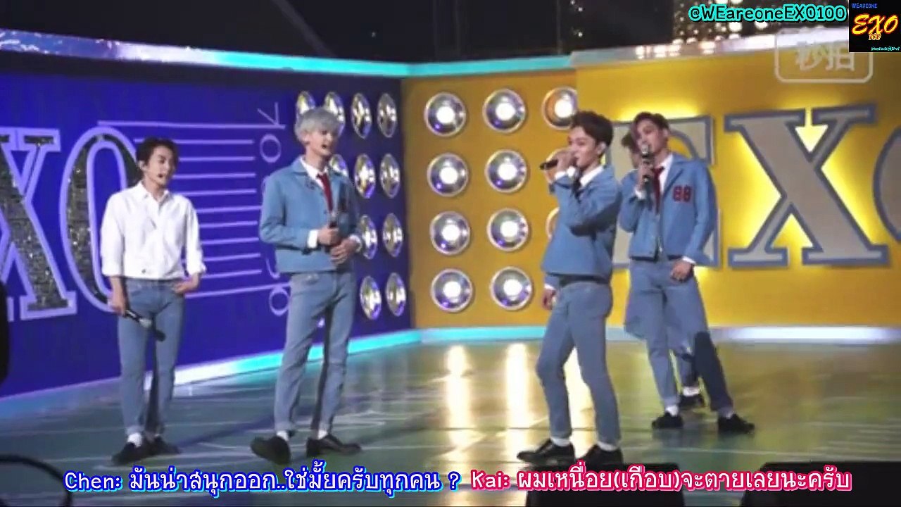 【THAISUB】150605 EXO @ KBS Music Bank Pre-Rec | WEareoneEXO100