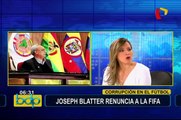 Blatter renunció a la FIFA: periodista deportivo Ortecho analiza caso de corrupción de dirigentes