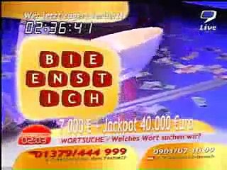 9Live Ausraster - Innenstich