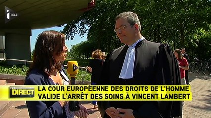 Pour l'avocat des parents de Lambert le combat n'est pas terminé
