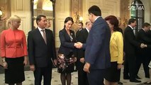 Saeimā viesojas Gruzijas prezidents