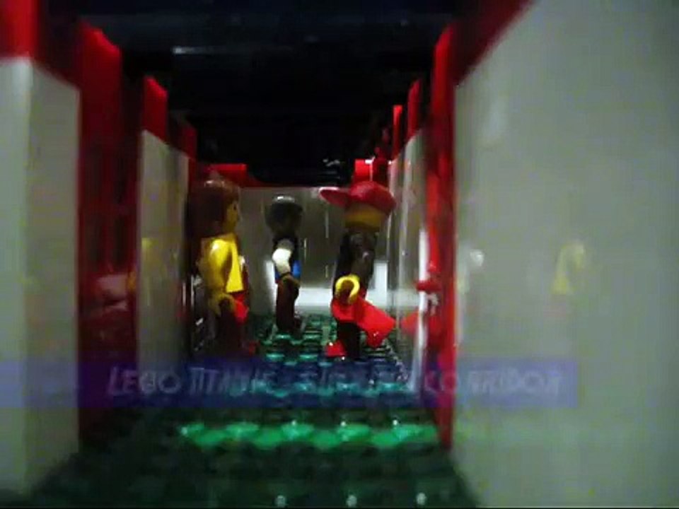 Lego Titanic Sinking Hallway