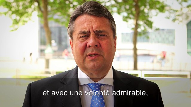 Congrès du Parti socialiste : message de Sigmar Gabriel