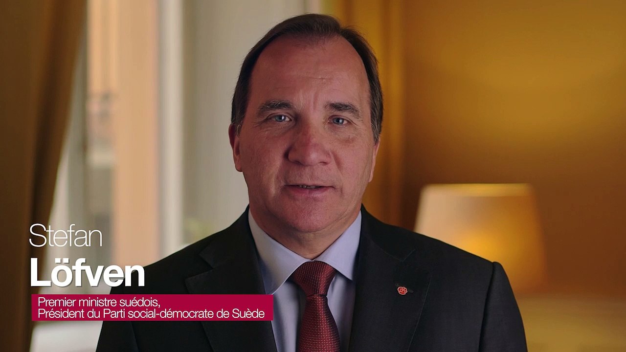 Congrès du Parti socialiste : message de Stefan Löfven