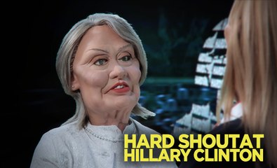 Hard Shout At Hillary Clinton