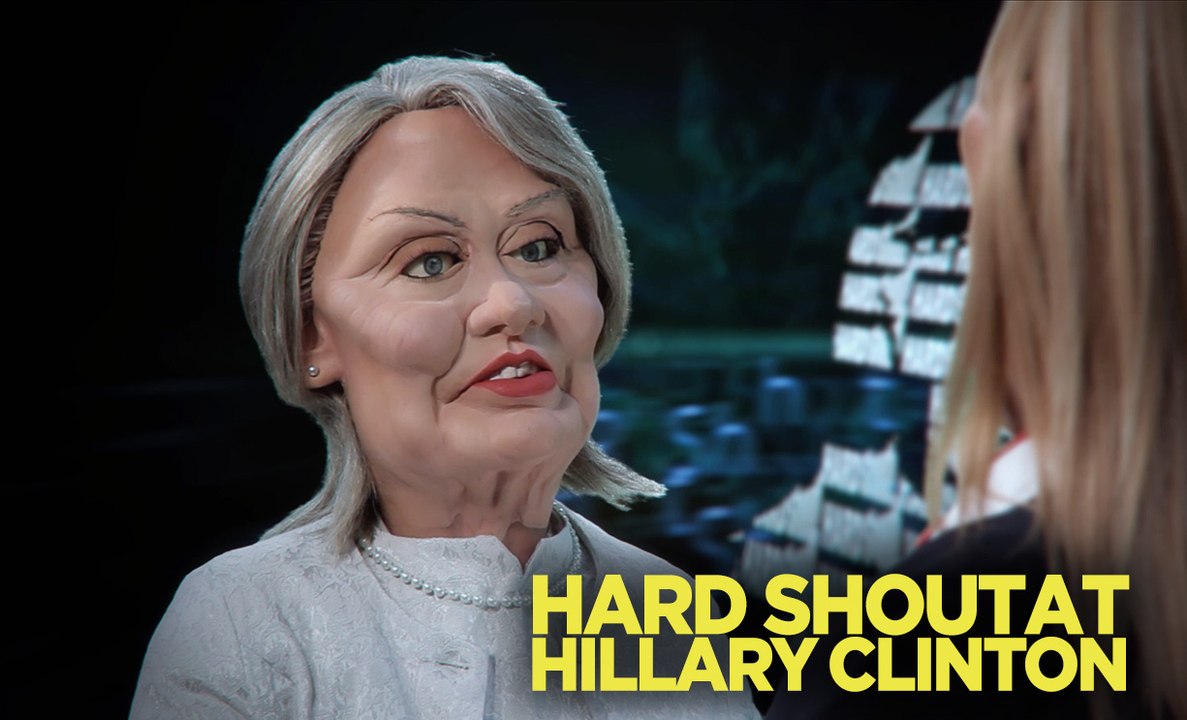 Hard Shout At Hillary Clinton