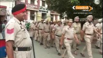 Operation Blue Star Anniversary;Punjab Police Flag March In Amritsar