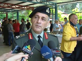 O ΑΡΧΗΓΟΣ TOY ΓΕΣ ΣΤΗΝ 695 ΣΤΟ ΑΥΛΑΚΙ ΚΑΙ ΤΟ ΚΕΥΠ